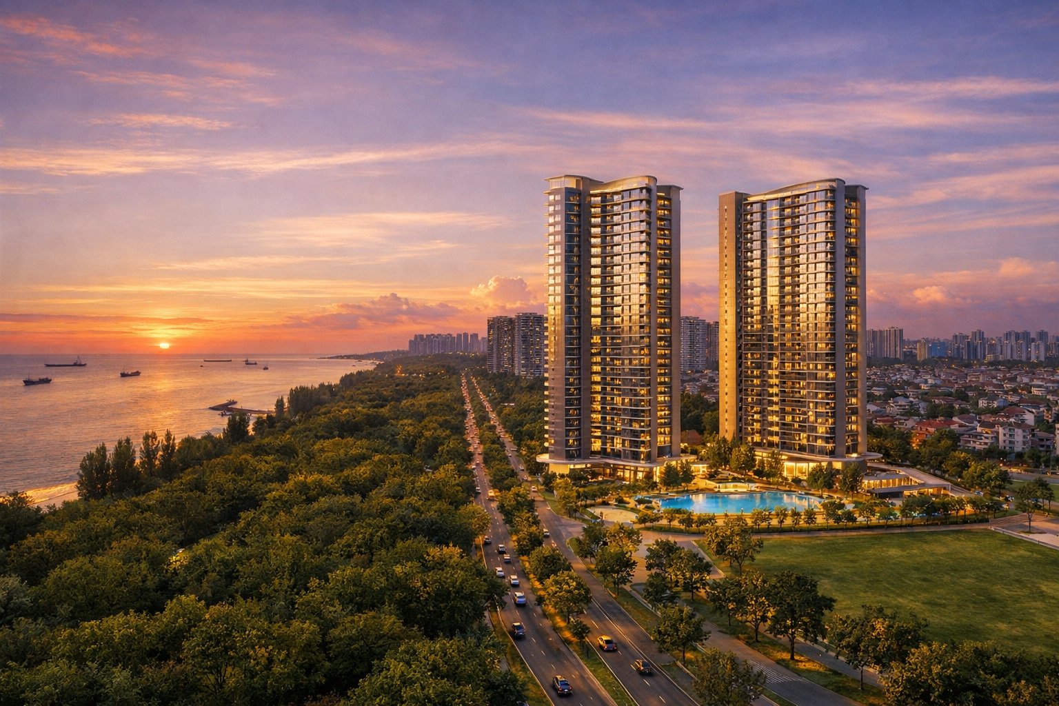 Vela Bay artist's impression